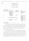 Week  2  Financial  Needs  Analysis&period;doc    ENTR315  Financial Needs Analysis  ENTR315 D001 Fall 2020  Financial Needs Analysis  Prioritization Matrix  Priority for Funding  Gap in Funding  Amount of Gap  Cause  1  Facility  &lpar;Rent&sol;Construction&rpar; Employees  