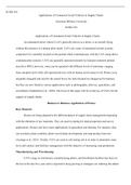 Week  2  Assignment  1&period;docx  SCMG 501  Applications of Unmanned Aerial Vehicles in Supply Chains  American Military University SCMG 501  Applications of Unmanned Aerial Vehicles in Supply Chains  An unmanned aerial vehicle &lpar;UAV&rpar; generally known as a drone