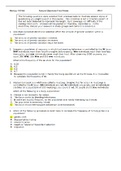 2012 Western Biology final exam with answers.