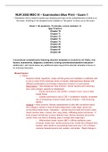 NUR2502 MDCIII Exam 1 Study Guide