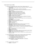 Pathophysiology Study Guide for exam 1 pathophysiology.