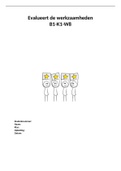 B1-K1-W8 Evalueert de werkzaamheden | GPM NIV 4 | Goed 