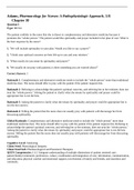Exam (elaborations) Adams, Pharmacology for Nurses: A Pathophysiologic Approach, 5/E Chapter 10 