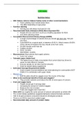 NUTRITION C787 - Nutrition Study Guide 2