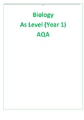AQA A-Level (Year 1) A* Notes