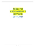MNB 3701 Assignment 2-2020