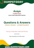 Easiest Method Ever to pass your Avaya 71200X Exam in First Attempt