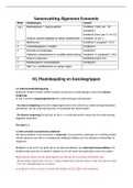 Uitgebreide samenvatting Algemene Economie Jaar 1 - ISBN&colon;9789001889593