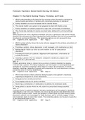 Fortinash&colon; Psychiatric Mental Health Nursing&comma; 5th Edition TestBank