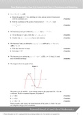 Pearson Edexcel AS and A Level Mathematics, New Spec 2015, Pure Mathematics Year 2 Unit Test 3: Functions and Modelling  QUESTION PAPER