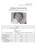 FINAL Pediatric Gastroenteritis Case Study: NCLEX Client Harper Anderson, 5 months old