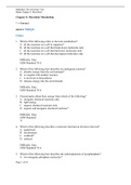 Chapter 8&colon; Microbial Metabolism Questions And Correct Answers 2021