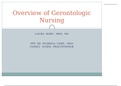 An Overview of Gerontological Nursing