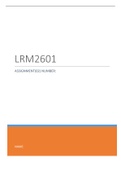LRM2601 - Labour Relations Management&colon; Macro Assignment 02 S1&S2 Year 2021