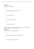 ERSC 181 Week 5 Quiz- Questions and Answers NEW