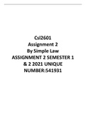 CSL2602 - assignment 2 - first & second semester ( pass guaranteed!)