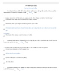 Grand Canyon University CWV 301 Topic 5 Quiz| Complete Solutions