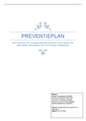 Preventieplan (PIP) OWE 6 (Cijfer 7,6)