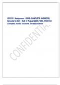 Exam &lpar;elaborations&rpar; CPR 3701