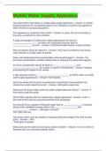 Mobile Water Supply Apparatus Questions and Answers