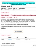 HPR205 The Human Body Health and Disease > Week 4 Quiz 2: The Lymphatic and Immune Systems