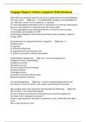 Cengage Chapter 4 Notes&colon; Complete With Solutions