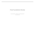 The nursing process Final Foundations Review Latest 2020/2021 