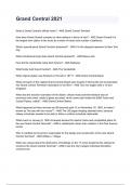 Grand Central 2024&sol;2025 Questions With Completed & Verified Solutions&period;