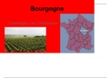 Presentatie over de Bourgogne voor het vak Frans