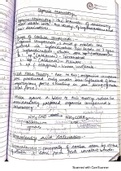 ORGANIC CHEMISTRY NOTES