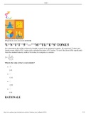 Sophia Statistics Unit 5 Milestone latest update GRADED A
