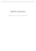 MNM3705 - Assignment 3 Retail Managment