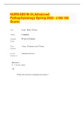 NURS-6501N-34&comma;Advanced Pathophysiology- &lpar;VERIFIED&rpar;