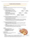 Neurobiologische achtergronden samenvatting, deel A 