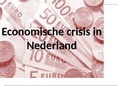 PowerPoint presentatie over economische crisis in Nederland (3 vwo)