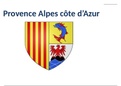 Presentatie over Provence Alpes côte d’Azur voor het vak Frans (2 VWO)