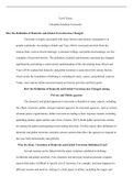 GT  Unit  I  Essay.docx    Unit I Essay  Columbia Southern University   How the Definition of Domestic and Global Terrorism has Changed  Terrorism is largely associated with many horrors and adverse consequences to people worldwide. According to Kluch and