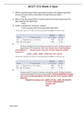 ACCT 212 Week 5 Quiz