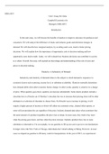 Unit  1  Essay  Economics  For  Managers.docx   MBA 6053  Unit 1 Essay De Asha Campbell Economics for Managers MBA 6053  Introduction  In this unit essay, we will discuss the benefits of markets to improve outcomes for producers and consumers. We will ana