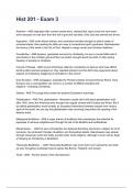 Hist 201 - Exam 3 2024&sol;2025 Questions With Completed & Verified Solutions&period;