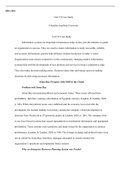 Unit  VI  Case  Study  MBA5401.docx   MBA 5401  Unit VI Case Study  Columbia Southern University  Unit VI Case Study  Information systems are important in businesses today as they provide statistics to guide an organization to success. They are used to en