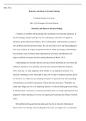 Unit  II  Essay.docx (1)   BBA 3826  Heuristics and Biases in Decision-Making  Columbia Southern University  BBA 3826 Managerial Decision Making  Heuristics and Biases in Decision-Making  A heuristic is a problem-solving strategy that incorporates one'