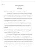 Unit  II  Case  Study.docx (1)   MBA 5401  Colombia Southern University  MBA 5401  Unit II Case Study  UPS Competes Globally with Information Technology Case Study  UPS began in 1907 in a small office ran by two teenagers in Seattle. Their company policy 