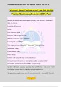 Microsoft Azure Fundamentals Exam Ref AZ-900 Practice Questions and Answers &lpar;100&percnt; Pass&rpar;