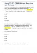 CompTIA ITF&plus; FC0-U61 Exam Questions And Answers 