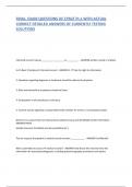 FINAL&period; EXAM QUESTIONS OF CPSGT Pt&period;1 WITH ACTUAL  CORRECT DETAILED ANSWERS OF CURRENTLY TESTING  SOLUTIONS 