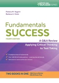 TEST BANK FOR Fundamentals_Success fourth edition Patricia M. Nugent
