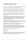 AF 4N051-Volume 1&colon; Intro Exam 2024&sol;2025 Questions With Completed & Verified Solutions&period;