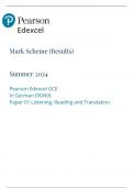 Mark Scheme &lpar;Results&rpar; Summer 2024 Pearson Edexcel In GCE History &lpar;8HI0&sol;2H&rpar; Advanced Subsidiary Paper 2&colon; Depth study Option 2H&period;1&colon; The USA&comma; c1920&ndash;55&colon; boom&comma; bust and recovery Option 2H&period;2&colon; The USA&comma; 1955&ndash;92&colon; conformity and challenge