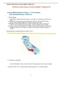 WGU D209 - Population Health Data Brief Template - A. SAN BERNARDINO COUNTY, CALIFORNIA